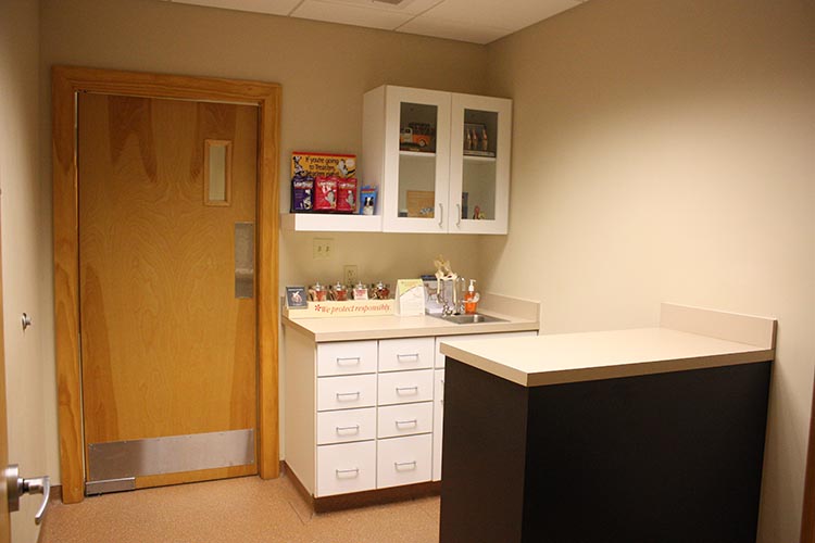 An exam room